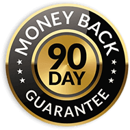 90-Day Money-Back Guarantee Seal